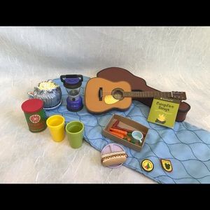 American Girl Doll camping set